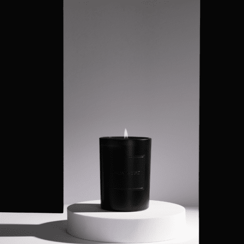 Aroma360 Single Wick Black Candle Luxe Collection