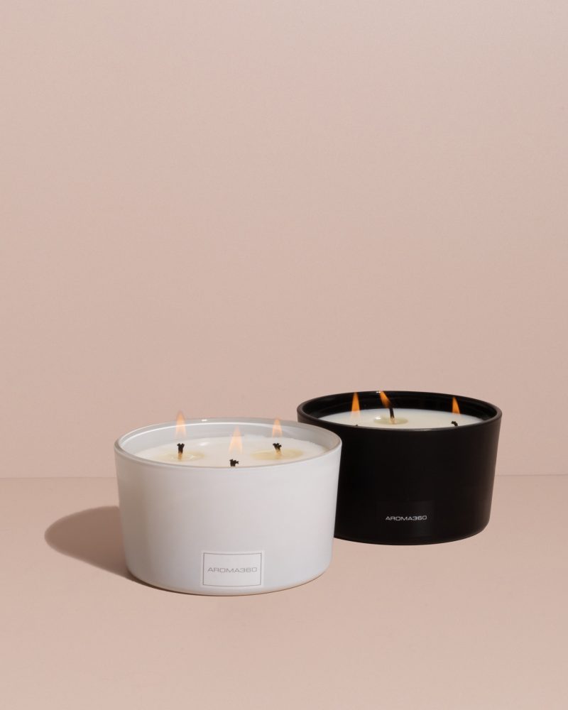 candle iris 3 wick candle 3